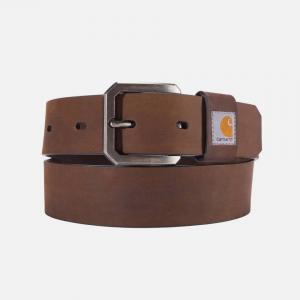 (A0006212/A0005502) 새들 레더 벨트 BROWN